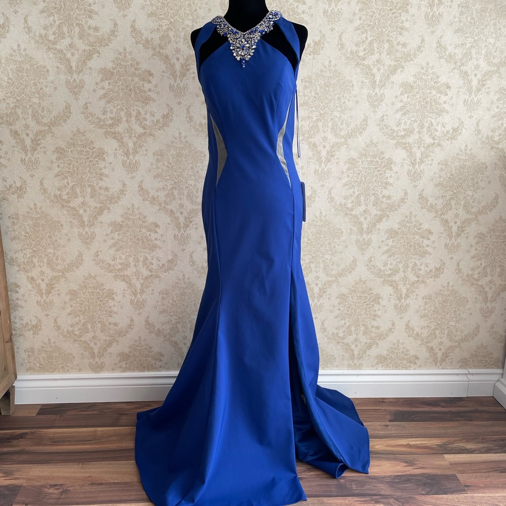 BNWT Nina Canacci beaded gown